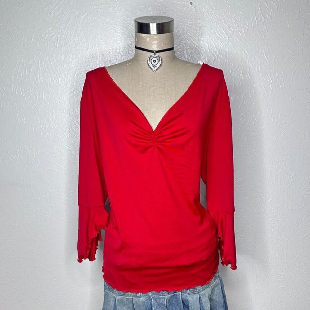 Jou-jou Women's Red Blouse